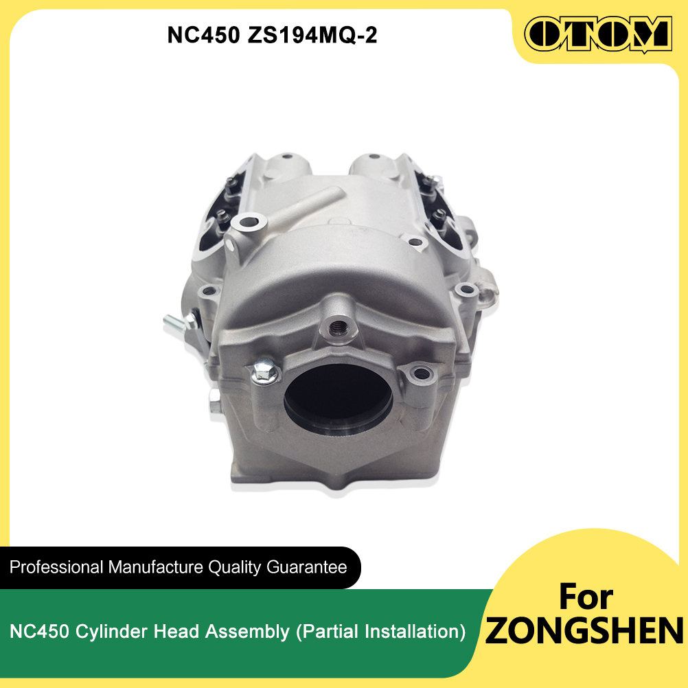 Nc450 Cylinder Head Assembly - OTOM ZS194MQ-2 オートバイシリンダーヘッドアセンブリ、バルブキャブレターバージョン、標準シリンダーブロック、宗申（ZONGSHEN）NC450エンジン用